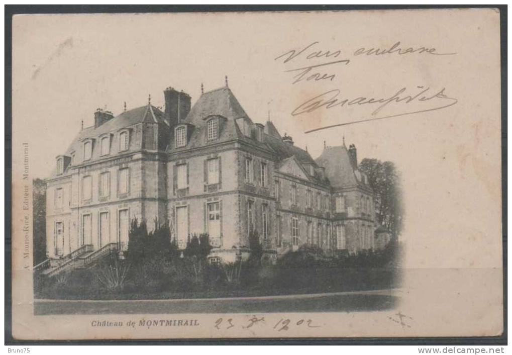 Château De MONTMIRAIL - 1902 - Montmirail