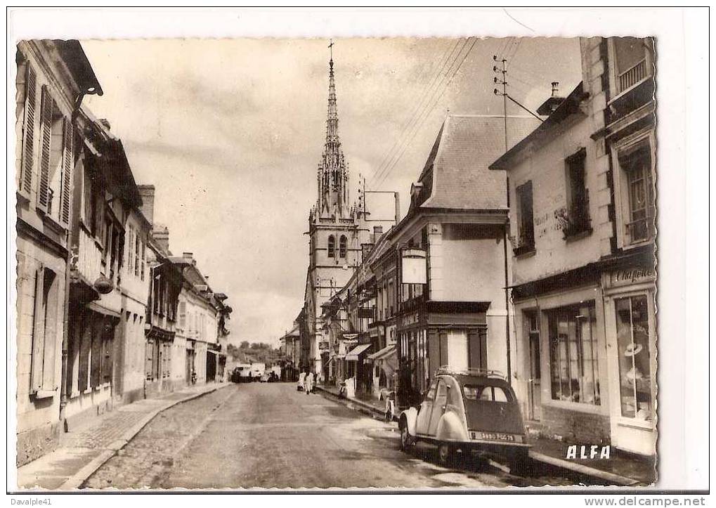 27  CONCHES  RUE ST  FOY  1967  BON ETAT VOIR SCAN - Conches-en-Ouche