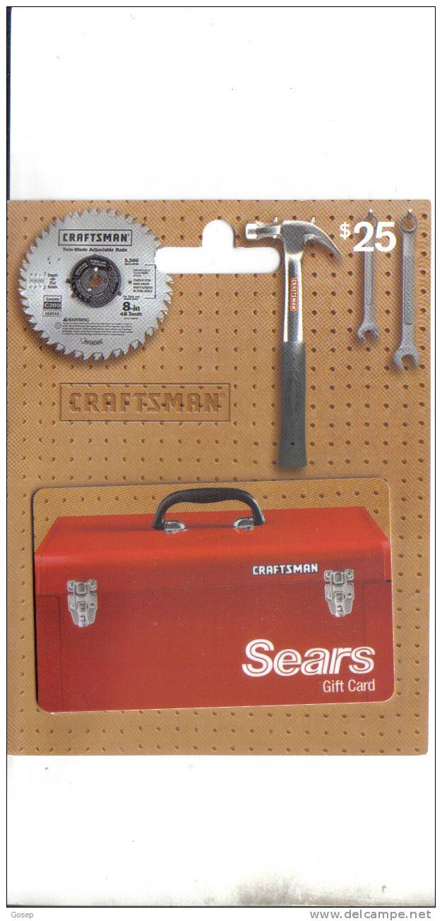 U.s.a-craftsman(sears)-$25-mint Folder - Sonstige & Ohne Zuordnung