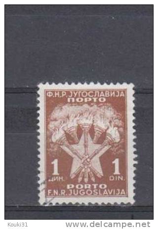 Yougoslavie YT Taxe 114 Obl - Timbres-taxe