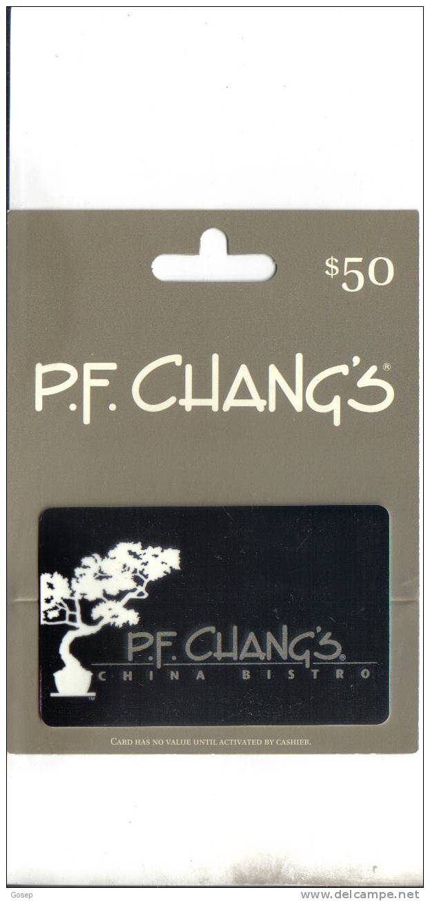U.s.a.-p.f.change-china Bistro-$50-mint Folder - Other & Unclassified