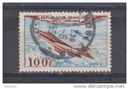 France YT PA 30 Obl : Mystère IV , Belle Oblitération - 1954 - 1927-1959 Oblitérés