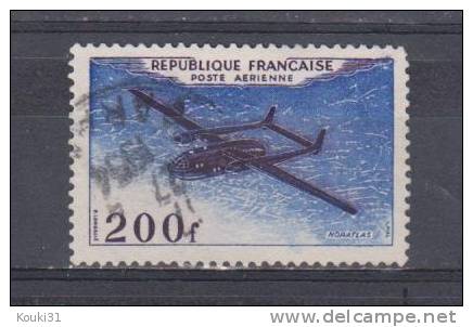 France YT PA 31 Obl : Noratlas , Oblitération - 1954 - 1927-1959 Usati