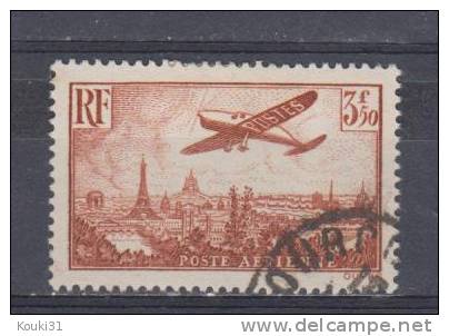 France YT PA 13 Obl : Avion Survolant Paris - 1927-1959 Oblitérés