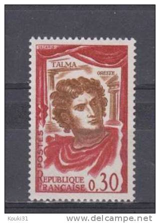 France YT 1302 ** : Talma Joue Oreste - Theatre