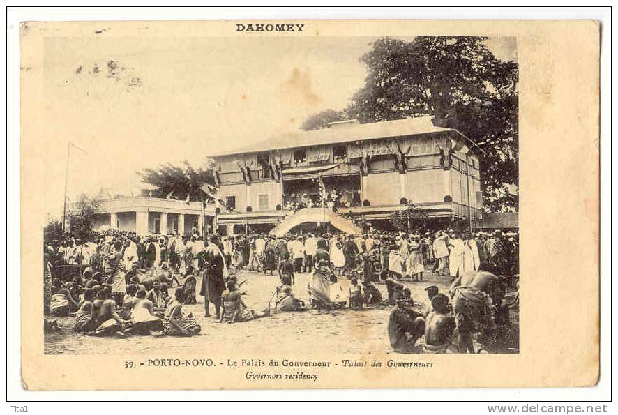 13472 - Porto-Novo - Le Palais Du Gouverneur - Dahomey