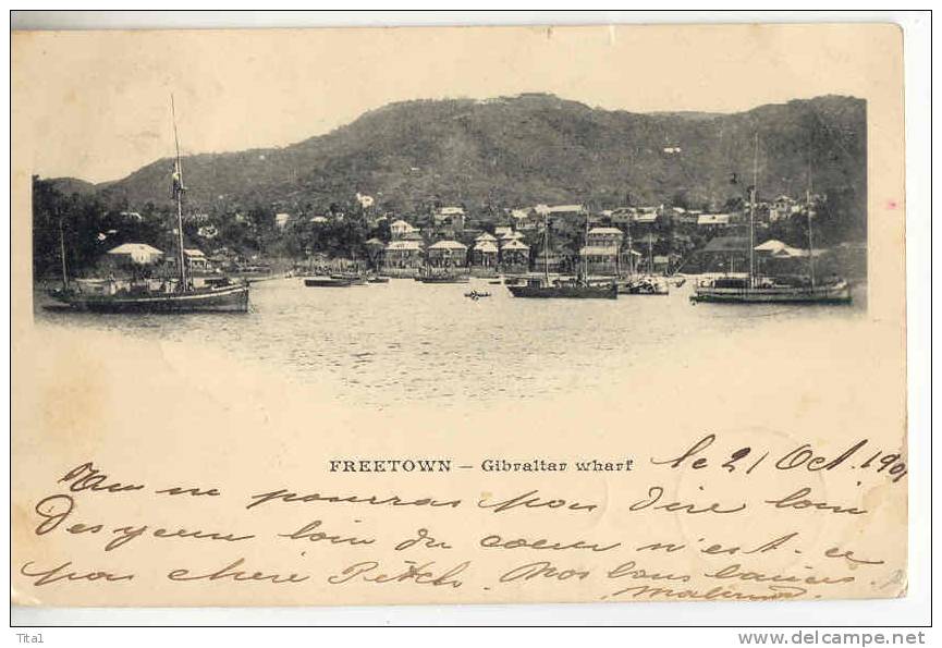 13494 - Freetown - Gibraltar Wharf - Sierra Leona