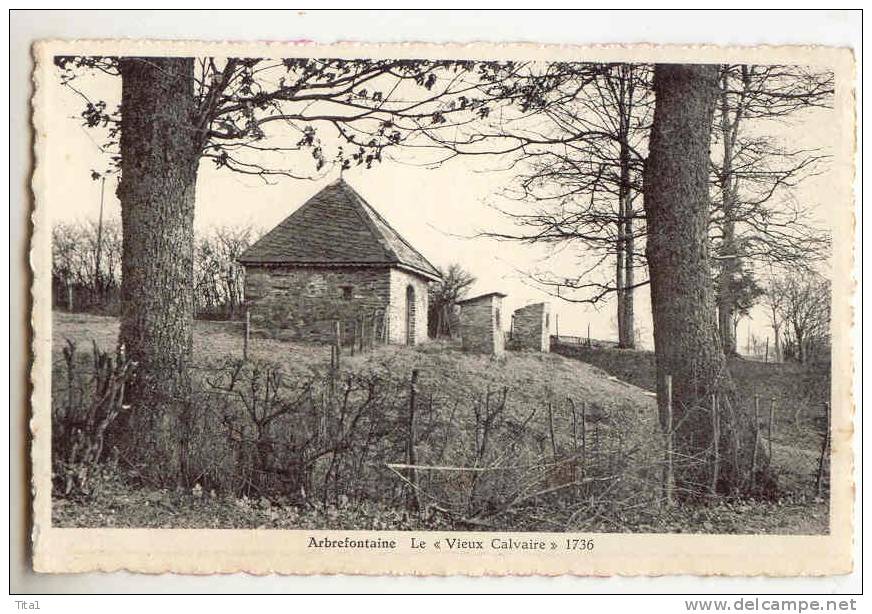 13512 - Arbrefontaine - Le "Vieux Calvaire" 1736 - Lierneux