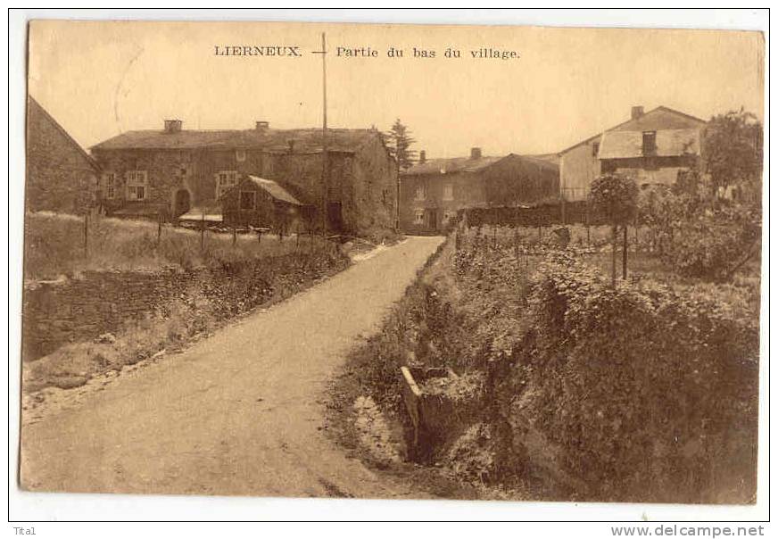 13529 - LIERNEUX - Partie Du Bas Du Village - Lierneux