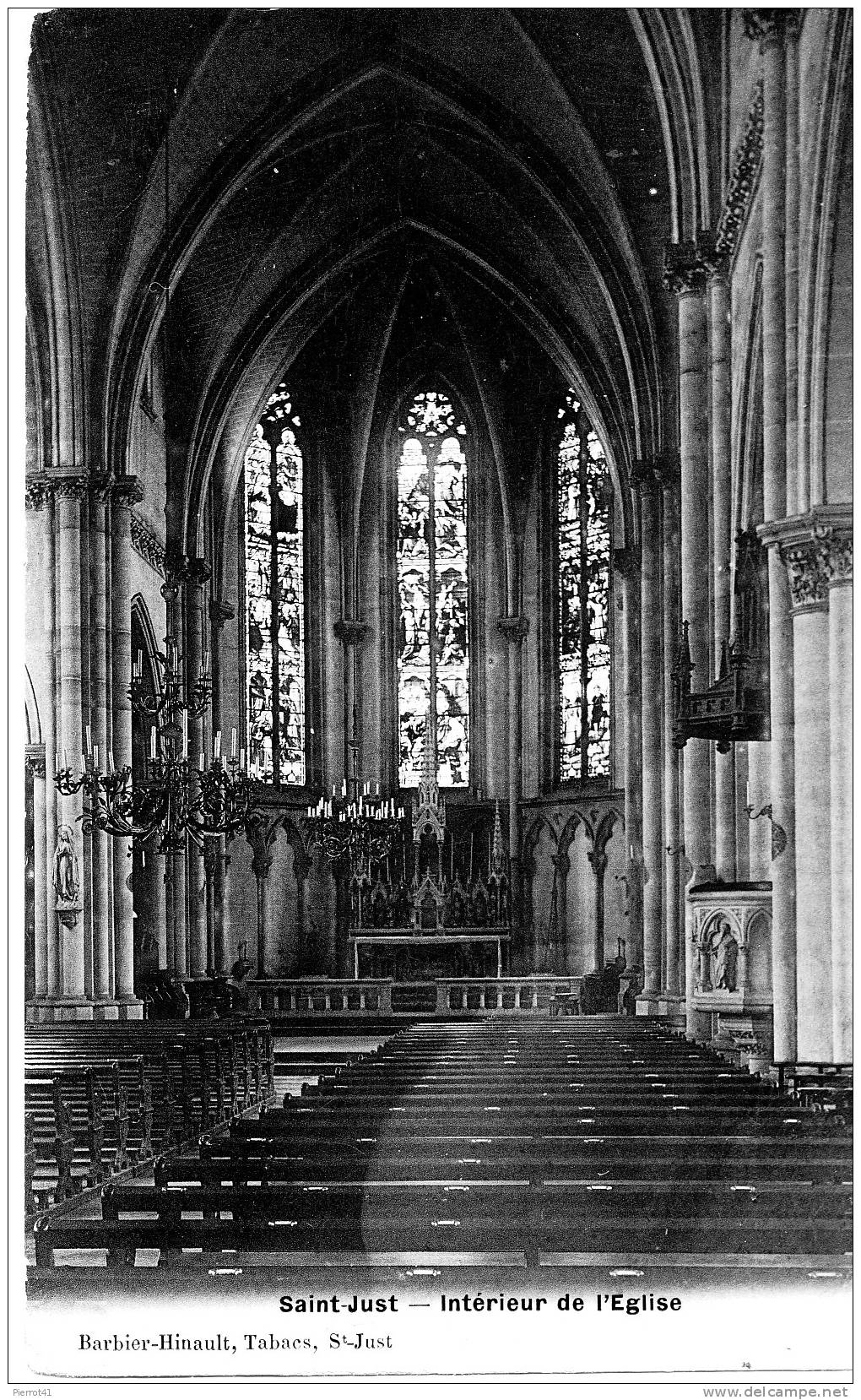 Intérieur De L'Eglise - Saint Just En Chaussee