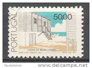 Portugal 1985 Mi. 1663  50.00 E Traditionelle Architektur Traditional Architecture - Used Stamps