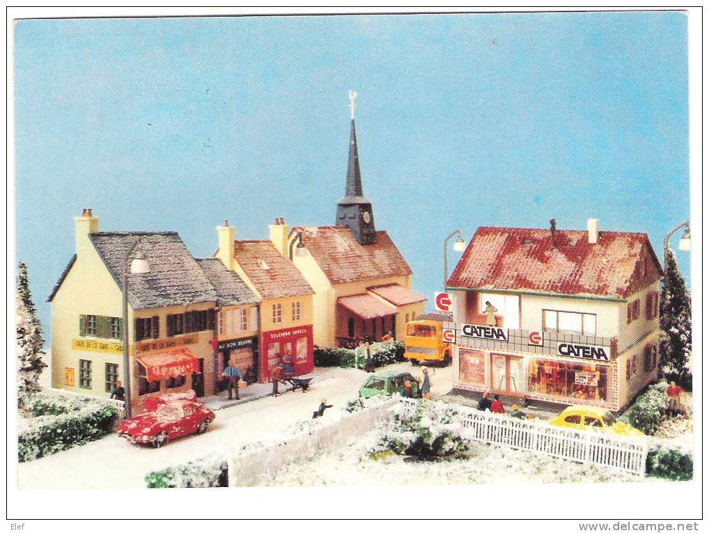 Magasin De Bricolage CATENA ; Maquette Ville Et Auto Miniature ( Porsche ) 1981 ; TB - Winkels