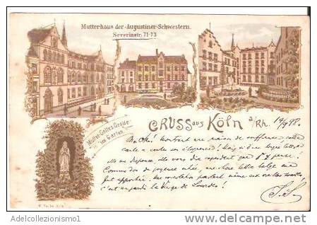 36847)cartolina Illustratoria Trooz - Cruss Aus Koln - Trooz