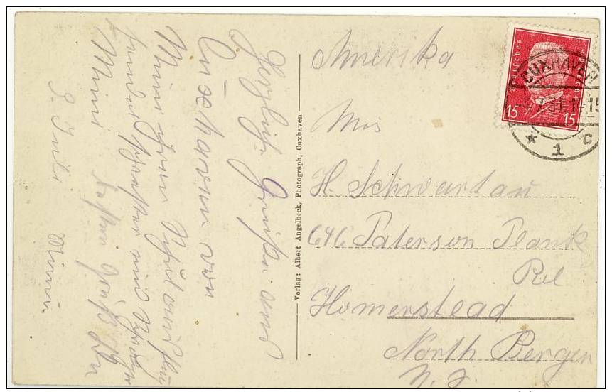 GERMANY:  Zur Waldeslust, Nordseebad Cuxhaven -- Brockeswalde, Postally Used In 1931 - Cuxhaven