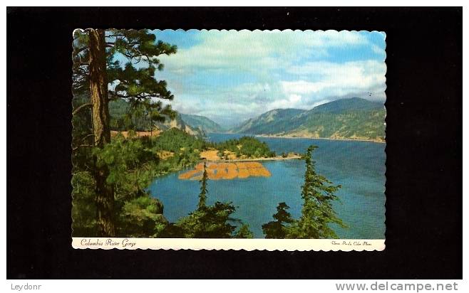 Columbia River Gorge Separating Oregon And Washington - Postmarked "Remembering POW-MIA Sacrifice For Freedom" - Other & Unclassified