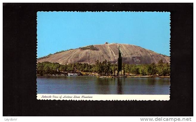 Lakeside View Of Historic Stone Mountain, Georgia - Other & Unclassified