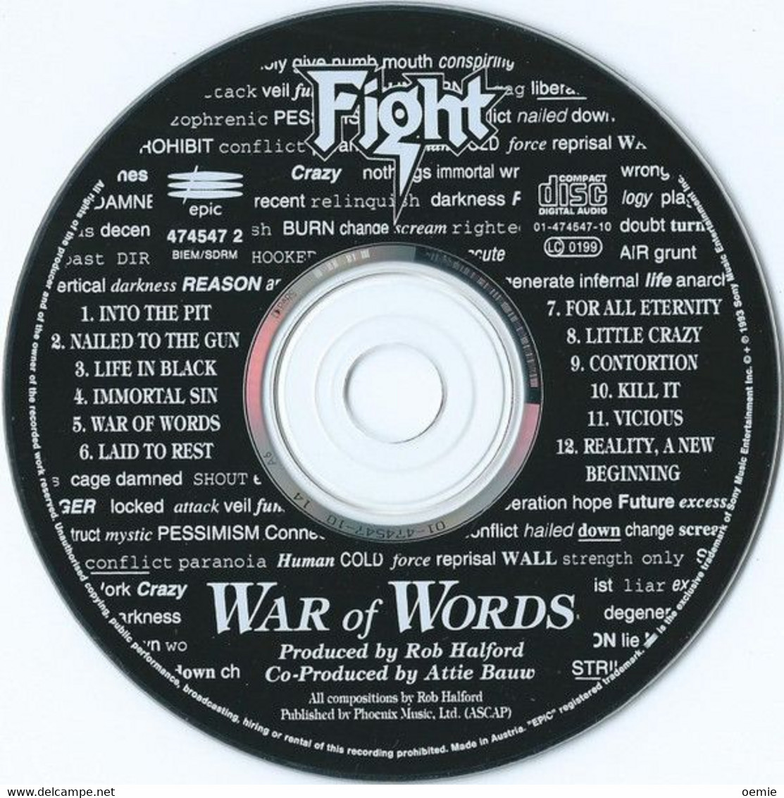 FIGHT  °°    WAR OF WORDS - Rock