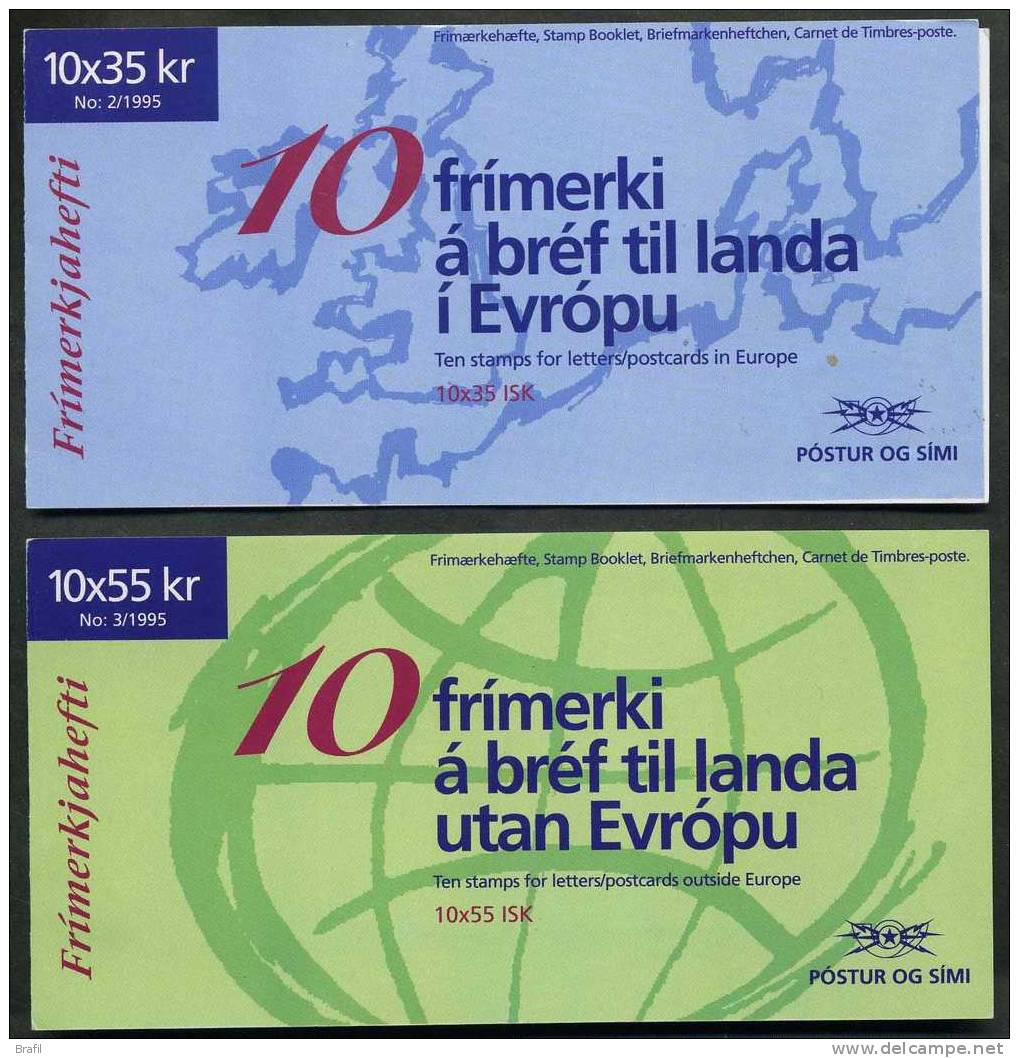 1995 Libretti Europa CEPT Islanda - 1995