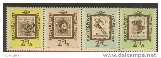 HUNGARY 1962  MICHEL NO: 1868A-1871A  MNH - Unused Stamps