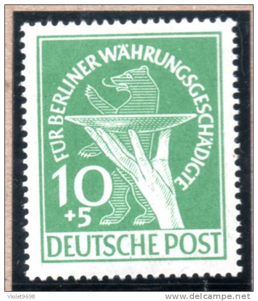 Allemagne Berlin : TP N° 54 ** - Unused Stamps