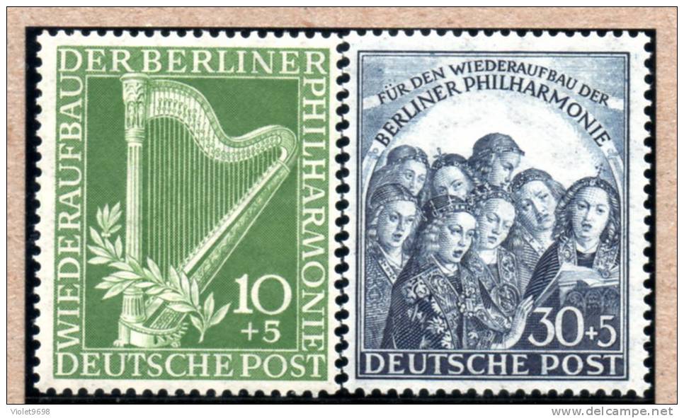 Allemagne Berlin : TP N° 58/59 ** - Unused Stamps