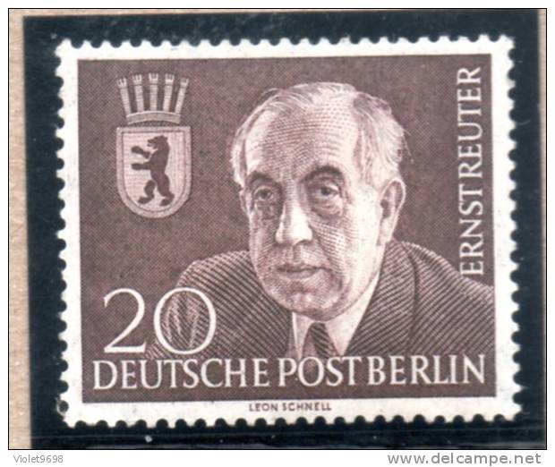 Allemagne Berlin : TP N° 103 ** - Unused Stamps