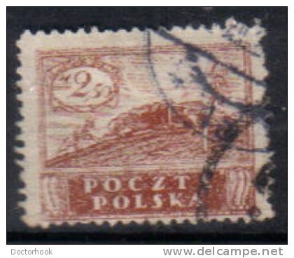 POLAND   Scott #  107  F-VF USED - Used Stamps