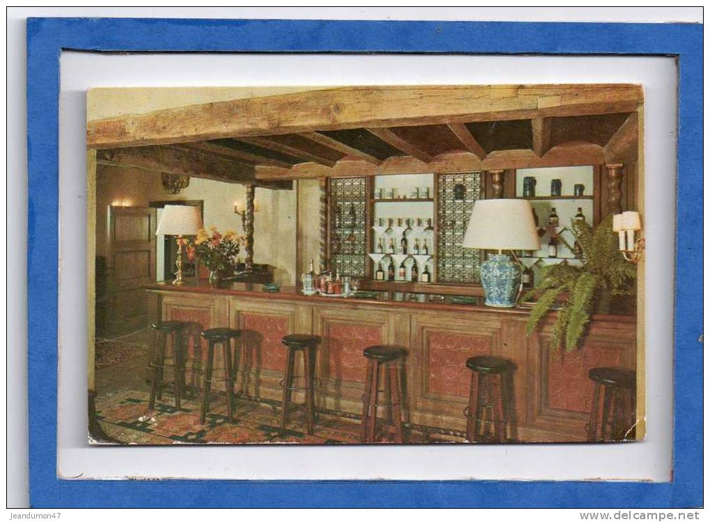 2 CARTES HOTEL AMIGO. 1 CIRCULEE.  LE HALL ET LE BAR - Pubs, Hotels, Restaurants