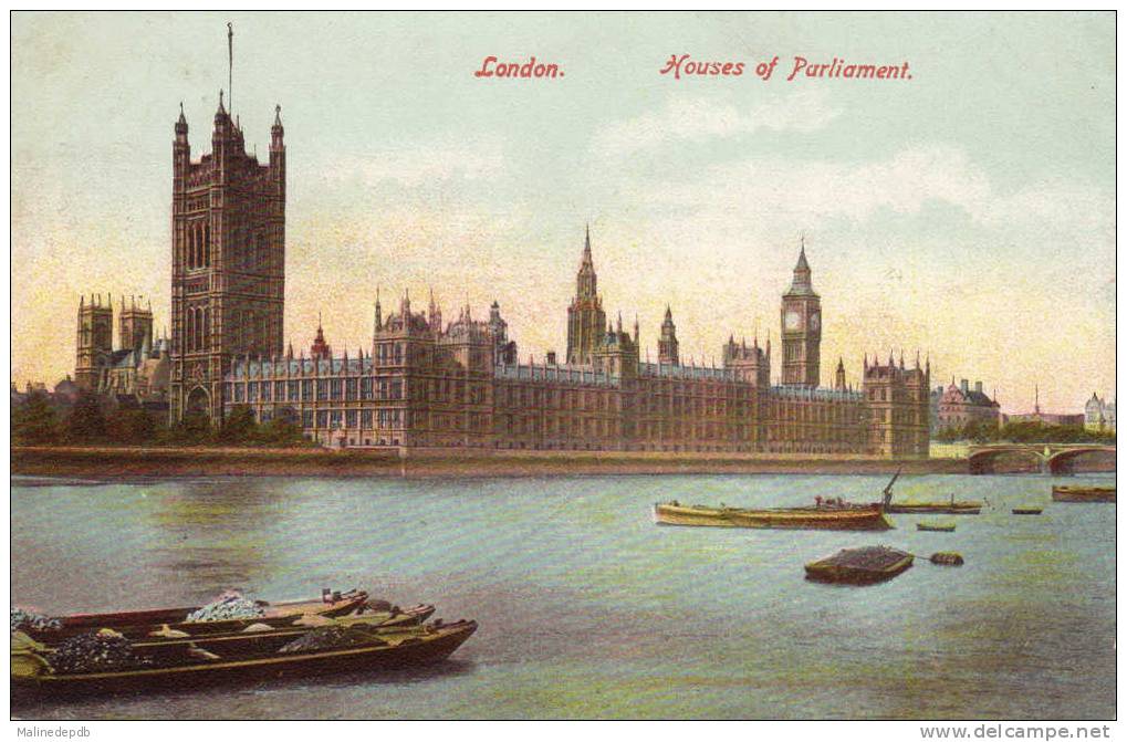 CPA  COLORISEE - LONDON - Houses Of Parliament - Houses Of Parliament