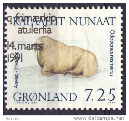 ##Greenland 1991. Seals . Michel 214. Cancelled(o) - Used Stamps