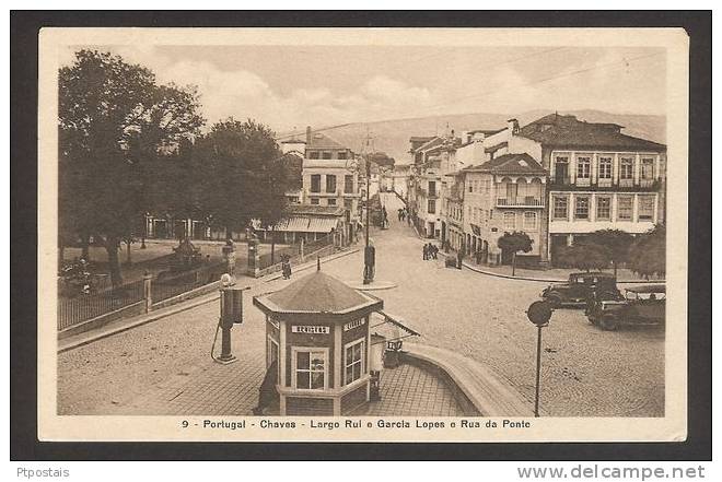 CHAVES (Portugal) - Largo Rui E Garcia Lopes E Rua Da Ponte - Vila Real