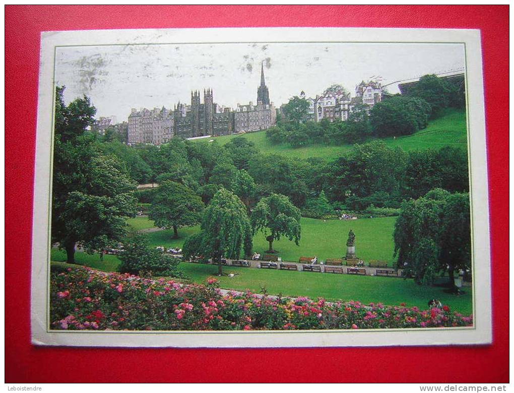 CPM- ECOSSE -THE ROYAL MILE FROM PRINCES STREET GARDENS , EDINBURGH - West Lothian