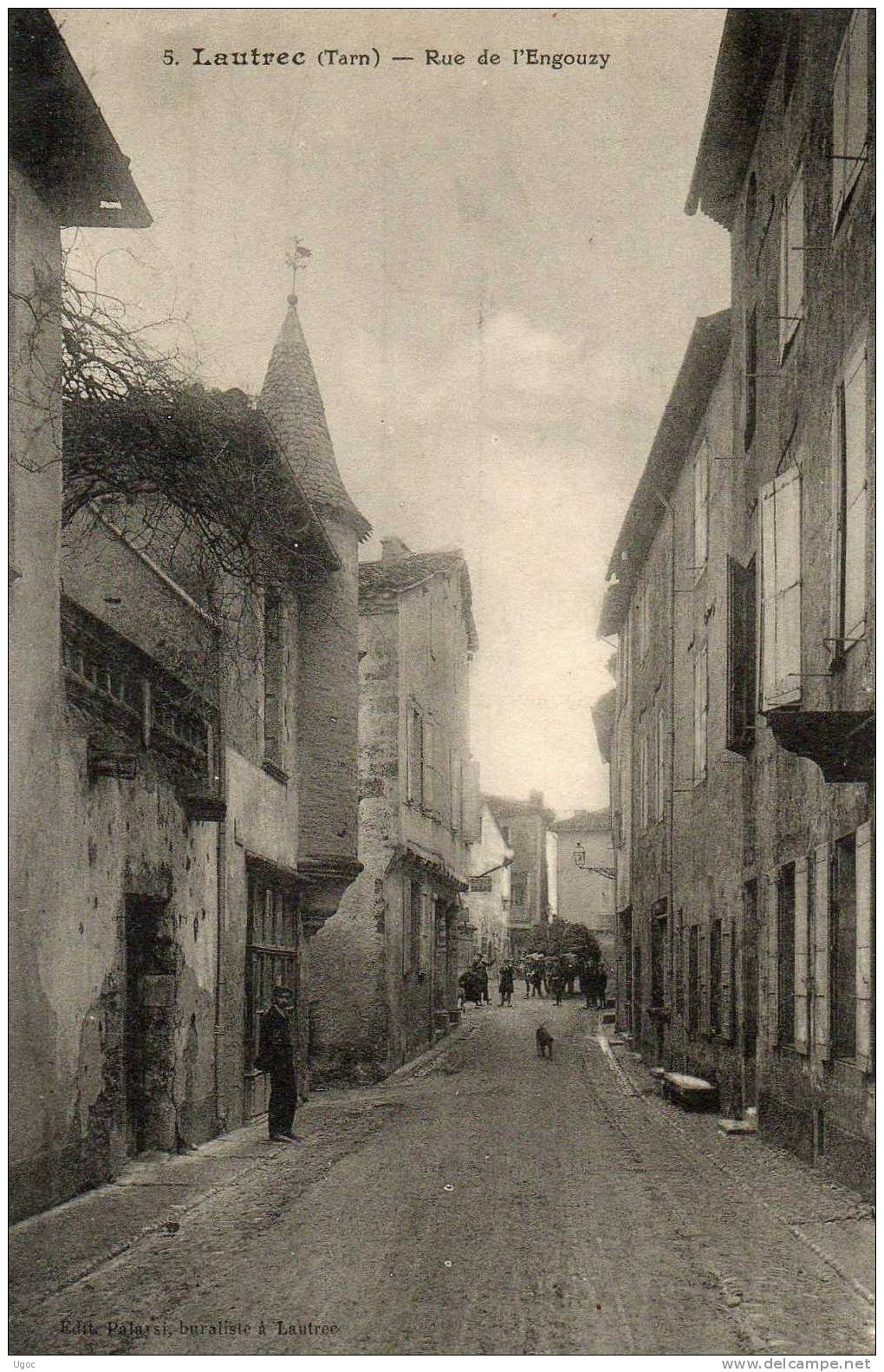 CPA - 81 -TARN - LAUTREC - Rue De L'Engouzy  - 506 - Lautrec