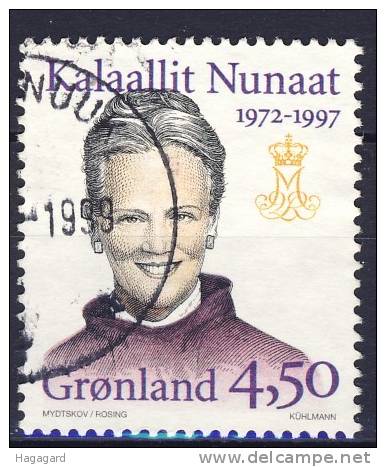 ##Greenland 1997. Margrethe II. Michel 300y. Cancelled(o) - Gebraucht