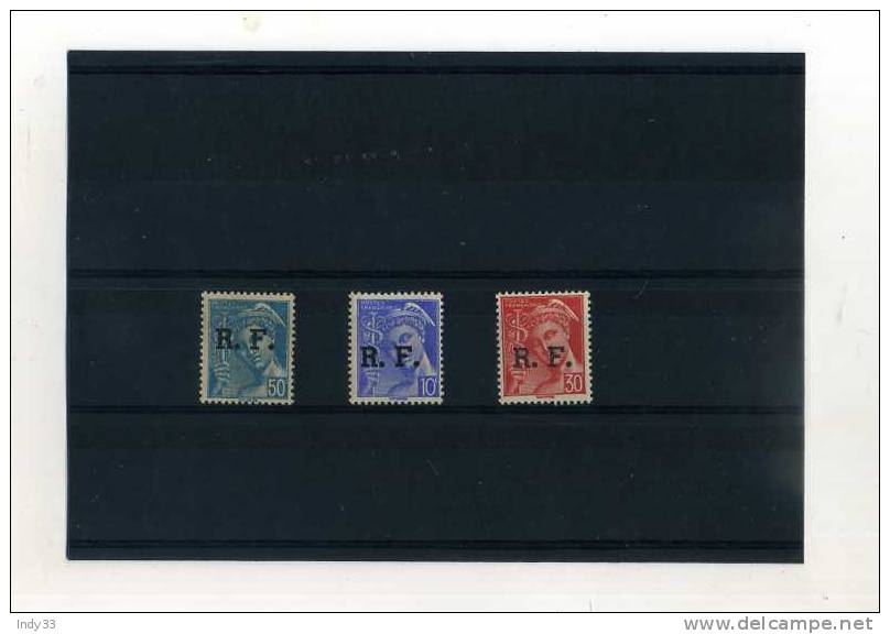 - FRANCE LIBERATION . RF SUR TIMBRES MERCURE - Liberation