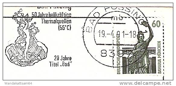 AK Füs 211Grüße Aus Dem Thermalbad FÜSSING / Ndb. Mehrbildka 6 B Schach 19.-4.91-18 8397 BAD FÜSSING 1 Mb Werbestempel - Bad Fuessing