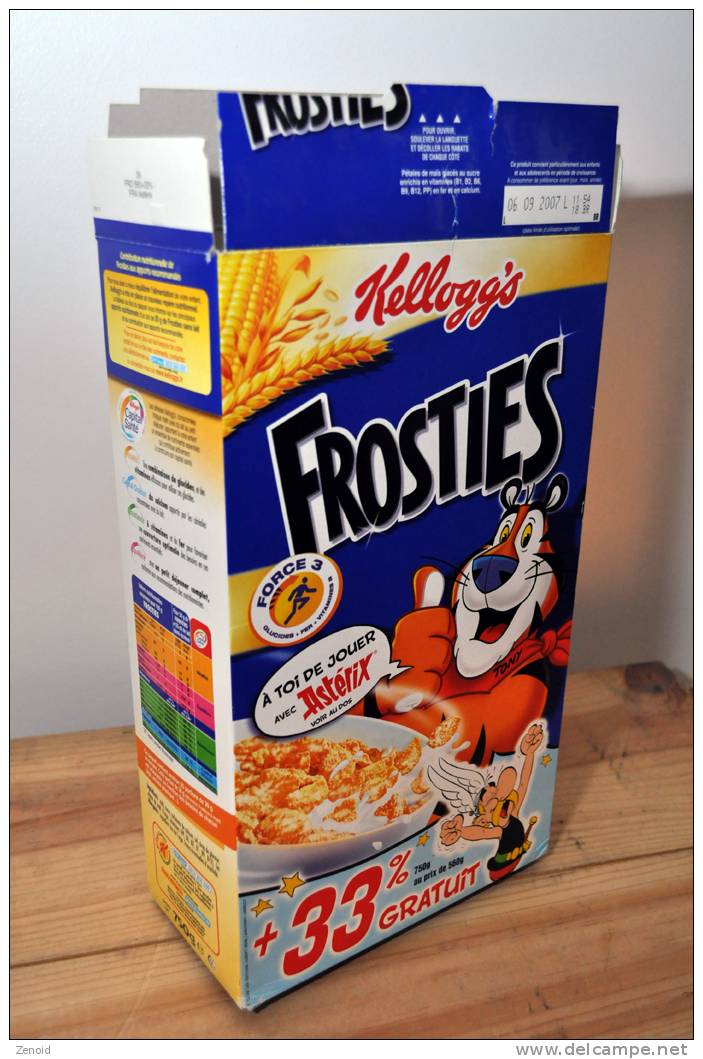 Boite Cereales Kellog´s Frosties "Asterix" - Asterix