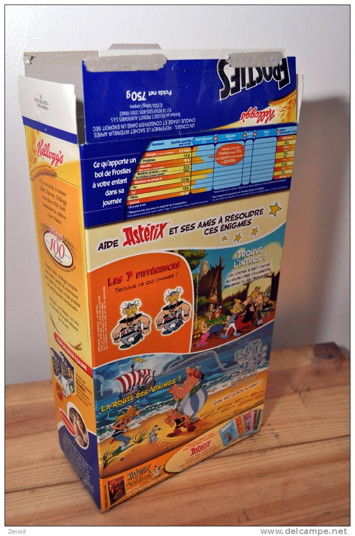 Boite Cereales Kellog´s Frosties "Asterix" - Asterix