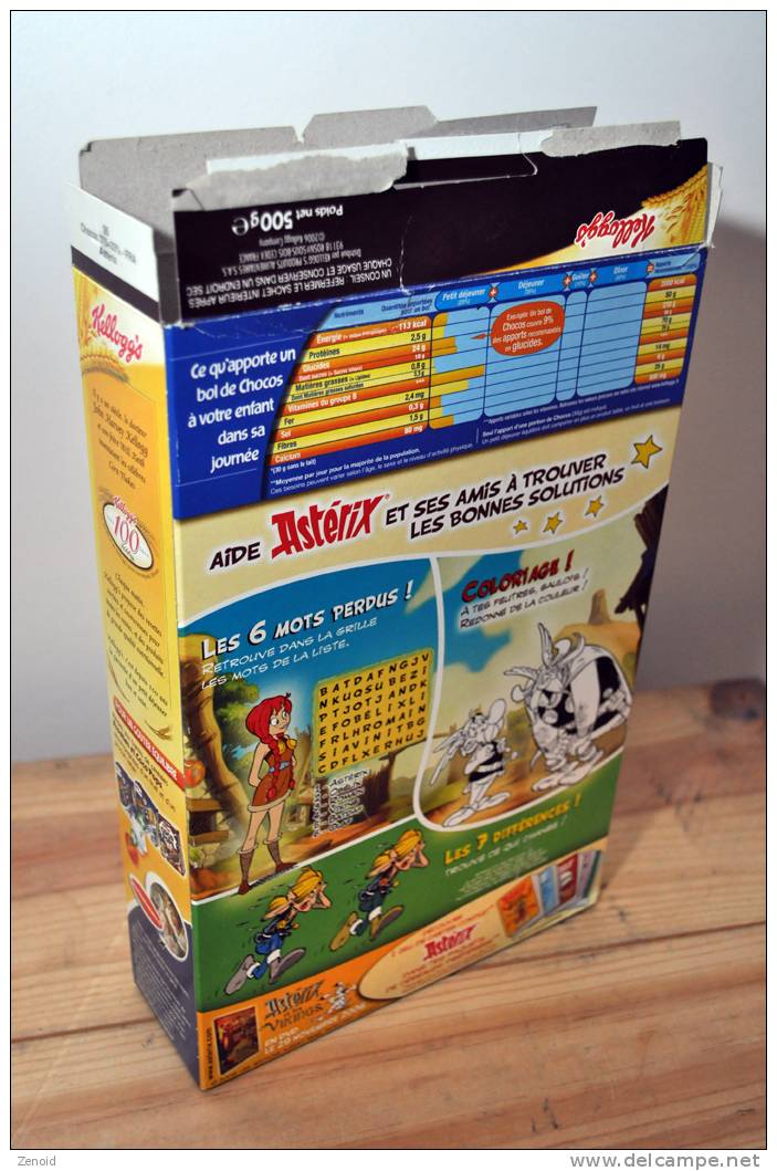Boite Cereales Kellog´s Chocos "Asterix" - Astérix