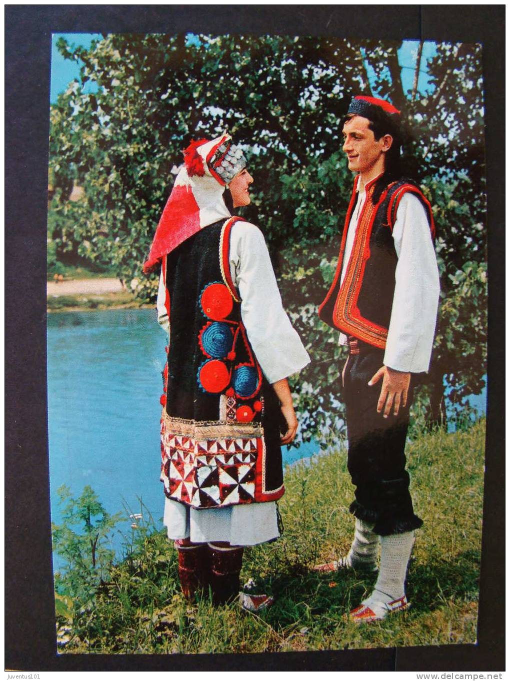 CPSM BOSNIE-Bosna-Narodna Nosnja Iz Janja-Jajce-Costume - Bosnie-Herzegovine