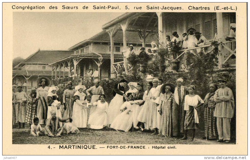 FORT DE FRANCE (Martinique) Hopital Soeur De Saint Paul De Chartres Animation - Fort De France