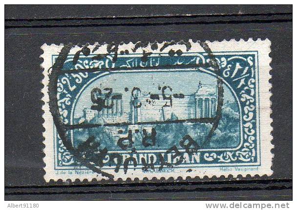 G LIBAN 2,50pi Bleu Vert 1925 N°58 - Autres & Non Classés