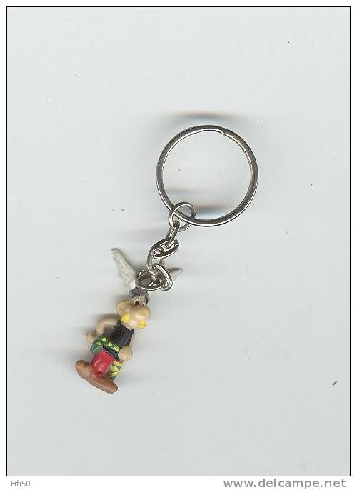 PORTE CLEF PLASTIQUE ASTERIX GOSCINNY & UDERZO MARQUE PLASTOY - Figurines En Plastique