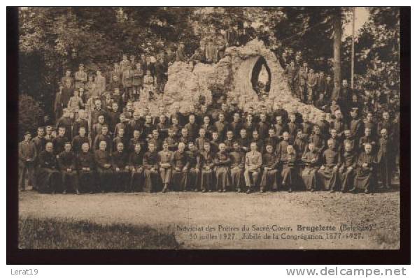 BELGIQUE..BRUGELETTE....NOVICIAT DES PRETRES DU SACRE COEUR....30JUILL 1927  ECRITE.‹(•¿•)› - Brugelette