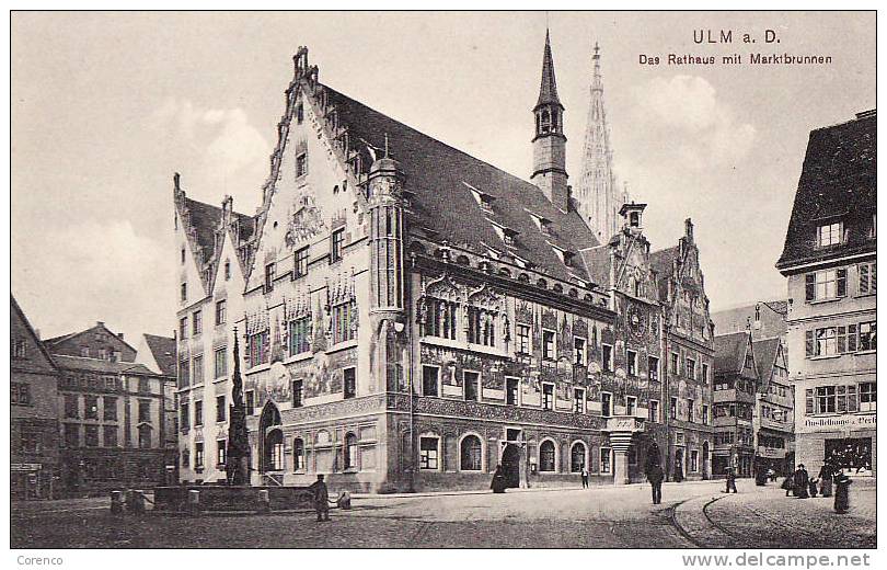 3509  ULM  RATHAUS   Non écrite - Ulm