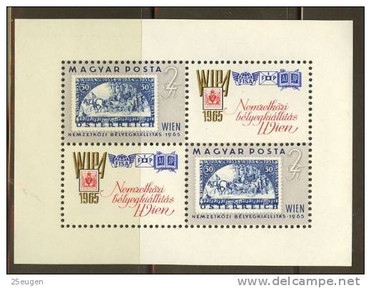 HUNGARY 1965  MICHEL NO: BL.47A  MNH - Unused Stamps