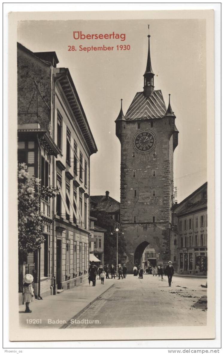 SWITZERLAND - BADEN, Stadtturm - Baden