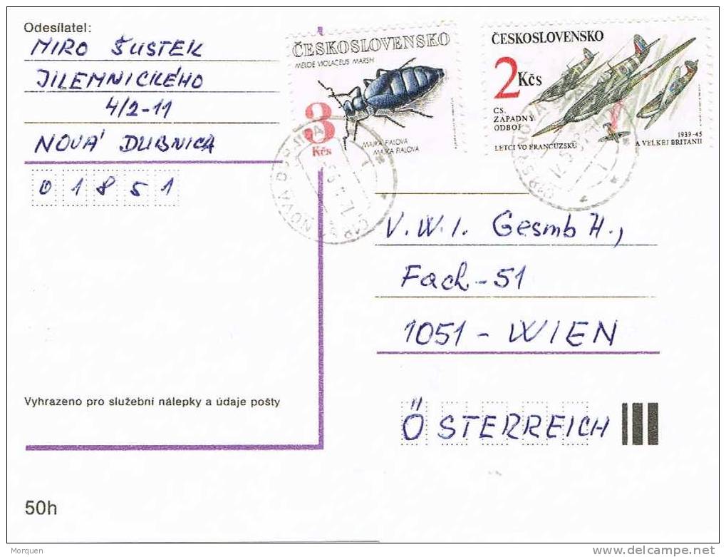 Entero Postal NOVA DUBNICA (Checoslovaquia ) 1993 - Ansichtskarten