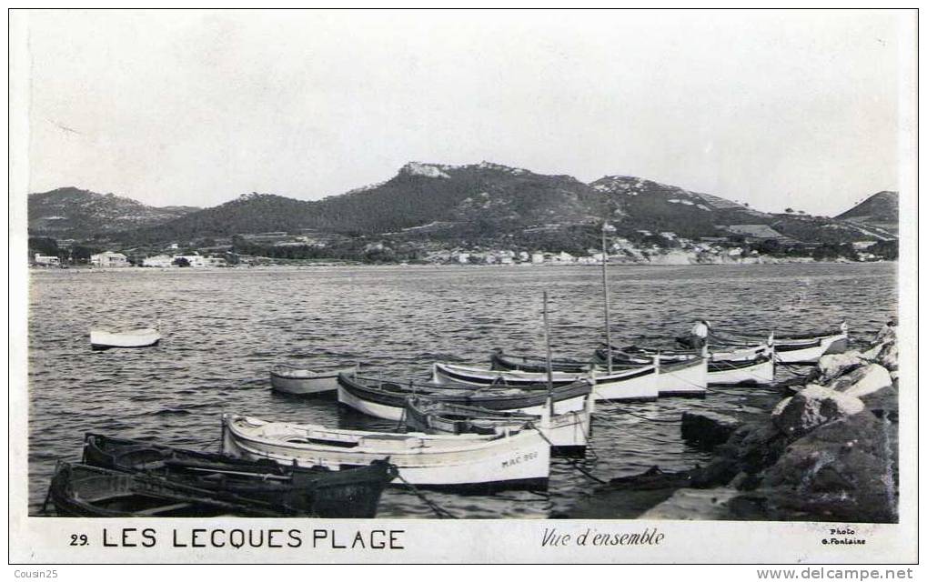 83 LES LECQUES PLAGE - Vue D'ensemble - Les Lecques