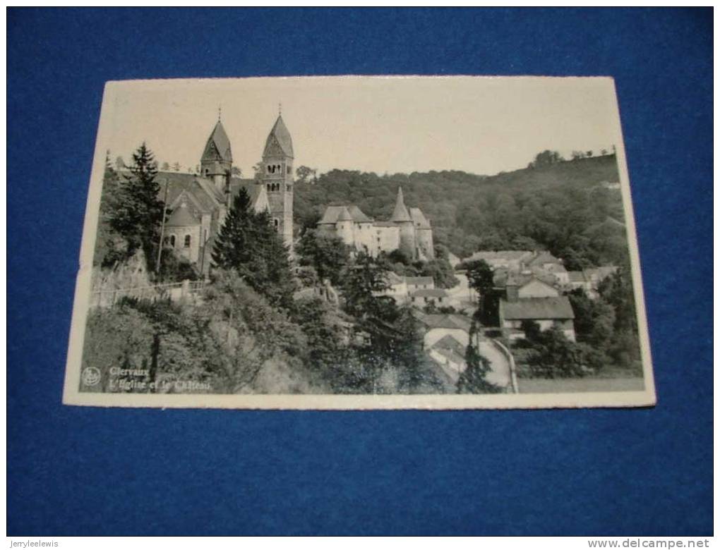 Clervaux - L´Eglise Et Le Château - Clervaux